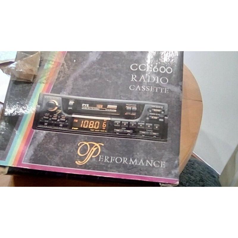 PYE RADIO CASSETTE