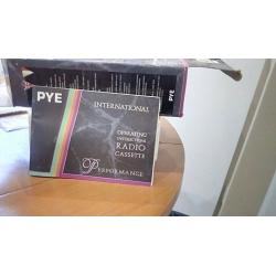 PYE RADIO CASSETTE