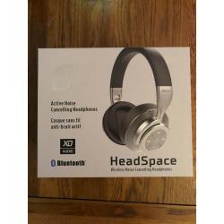 Damson HS Bluetooth Wireless Over Ear Active Noise Cancelling Headphones