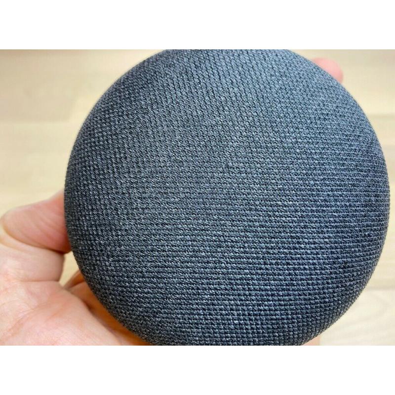 Google Home mini Bluetooth speaker (charcoal) & UK charger - incl UK postage