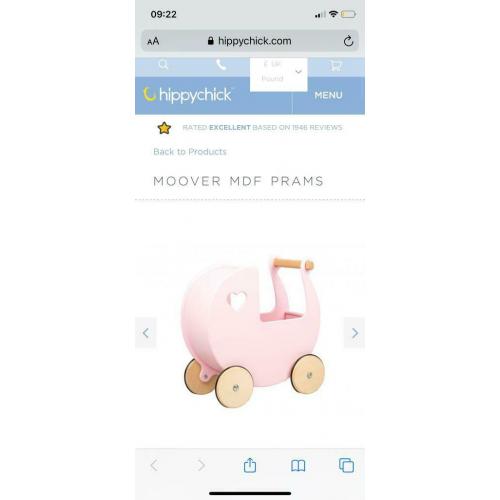 Mover pink pram