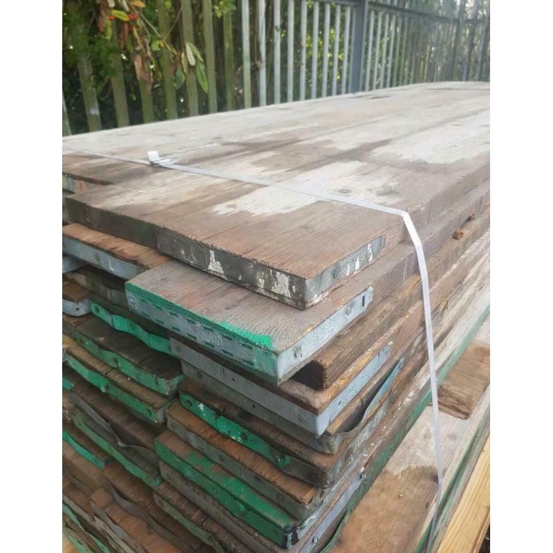 Reclaimed scaffold boards