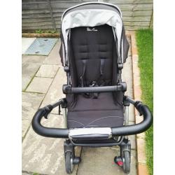 Silver Cross Wayfarer Pushchair / buggy / Pram and Carrycot