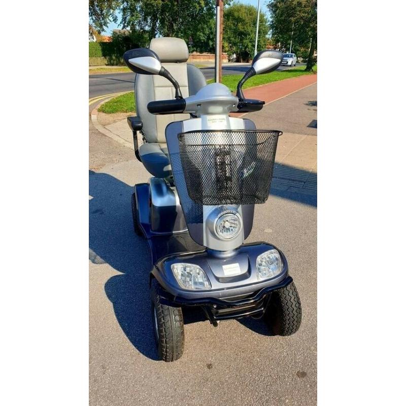 mobility scooter,8mph,32 stone,35 miles with 12 months warranty