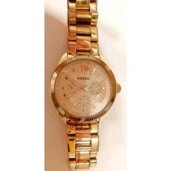 ***REDUCED***Fossil Rose gold watch