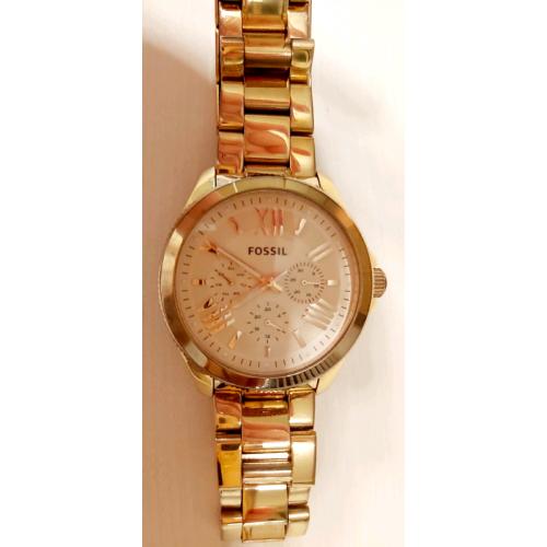 ***REDUCED***Fossil Rose gold watch