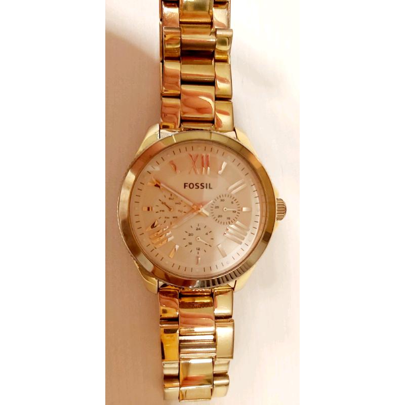 ***REDUCED***Fossil Rose gold watch
