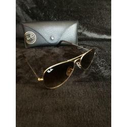 GENUINE Ray?Ban Women?s Aviator Sunglasses