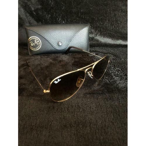 GENUINE Ray?Ban Women?s Aviator Sunglasses