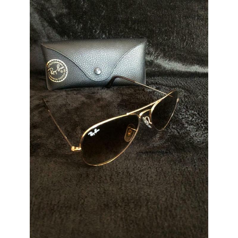 GENUINE Ray?Ban Women?s Aviator Sunglasses