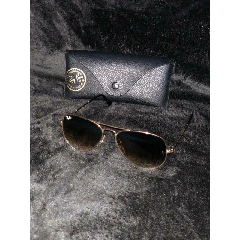 GENUINE Ray?Ban Women?s Aviator Sunglasses
