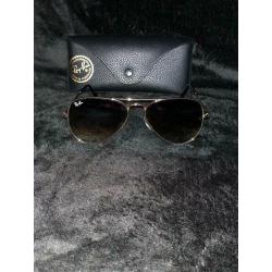 GENUINE Ray?Ban Women?s Aviator Sunglasses