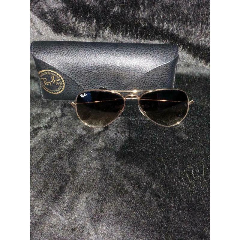 GENUINE Ray?Ban Women?s Aviator Sunglasses