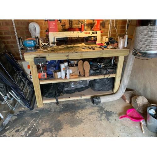 Axminster AC355 wood lathe