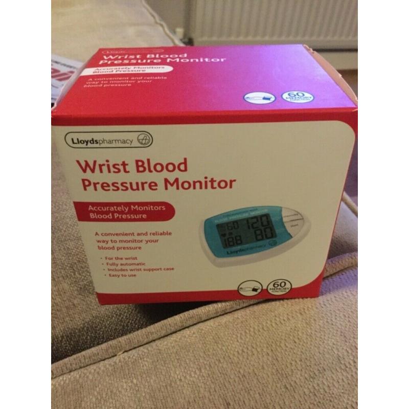 Wrist Blood Pressure Monitor