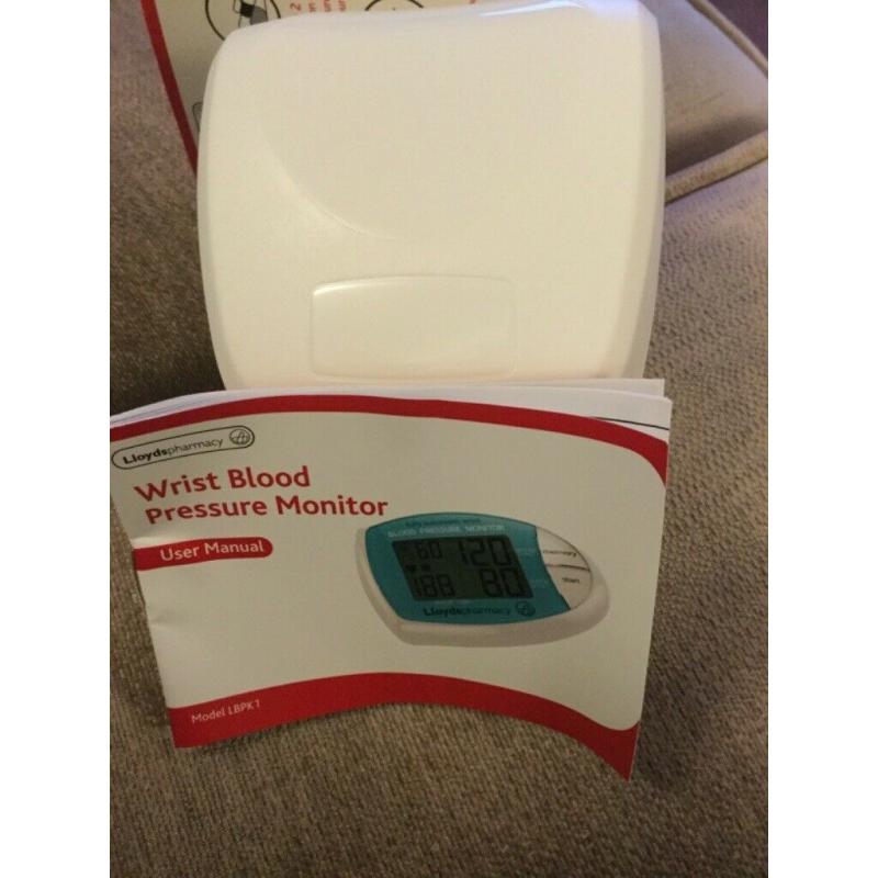 Wrist Blood Pressure Monitor