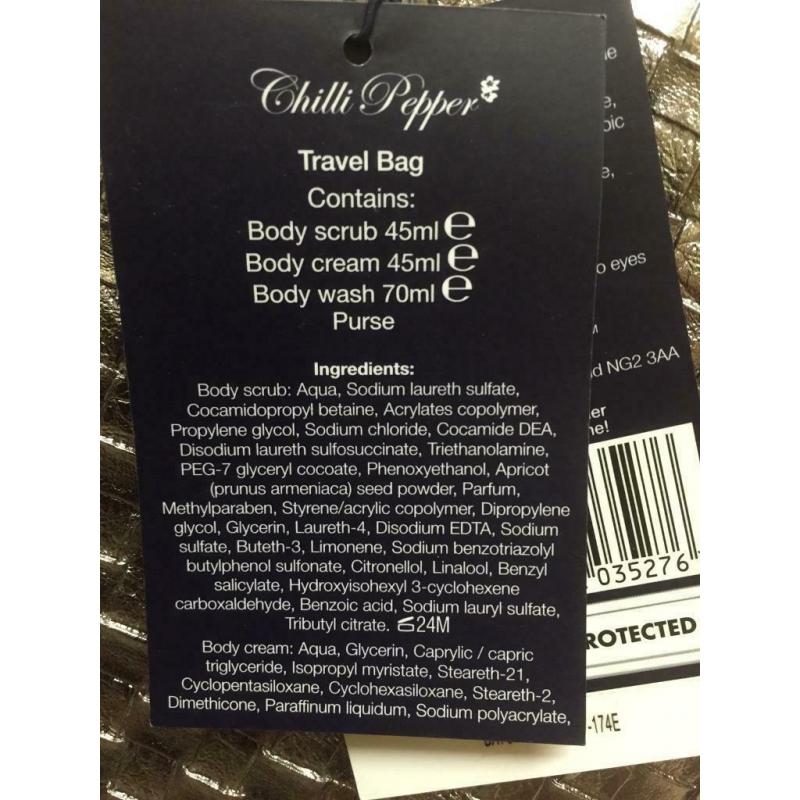 NWT Travel Bag, Cosmetics & Purse