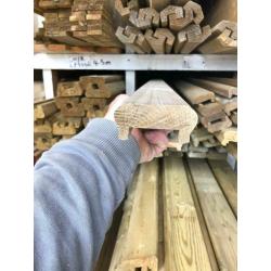 New timber heavy duty decking handrail