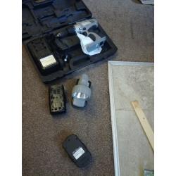 CORDLESS DRILL 18V/3X LION BATTERIES/CIRCULAR SAW/JIGSAW/RECIPROCATING SAW/TORCH/ ACCESSORIES/CASES