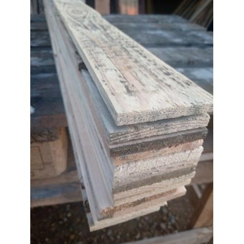 Reclaimed rustic type boards/slats for wall cladding