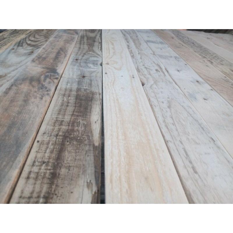 Reclaimed rustic type boards/slats for wall cladding