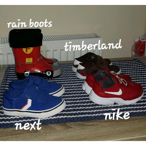 Selection of baby trainers ?5/pair size 6 UK, 23 Eu