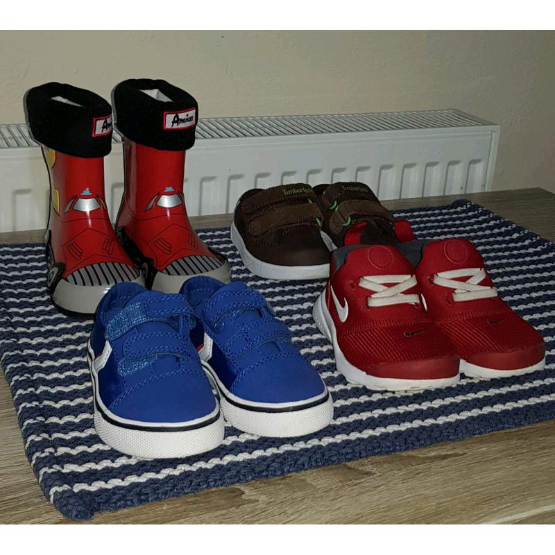 Selection of baby trainers ?5/pair size 6 UK, 23 Eu