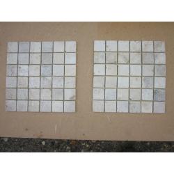 Tumbled classic light Travertine Mosaic Tiles