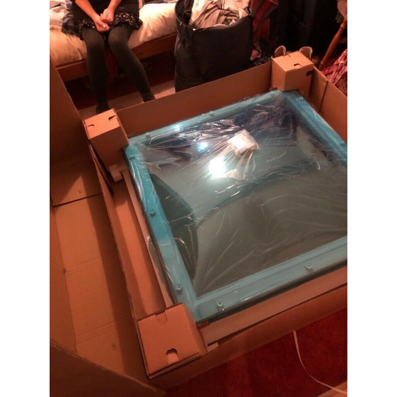 Dome flat roof light