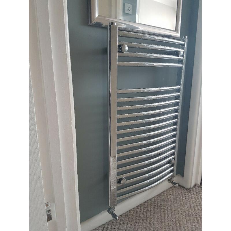 chrome towel radiator
