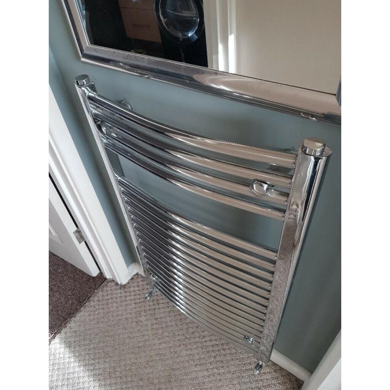 chrome towel radiator