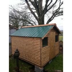 Garden sheds ( 20mm Log board )