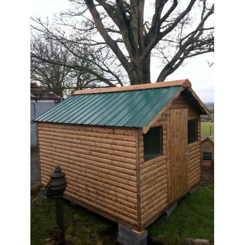Garden sheds ( 20mm Log board )