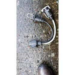 Caravan towing adapter