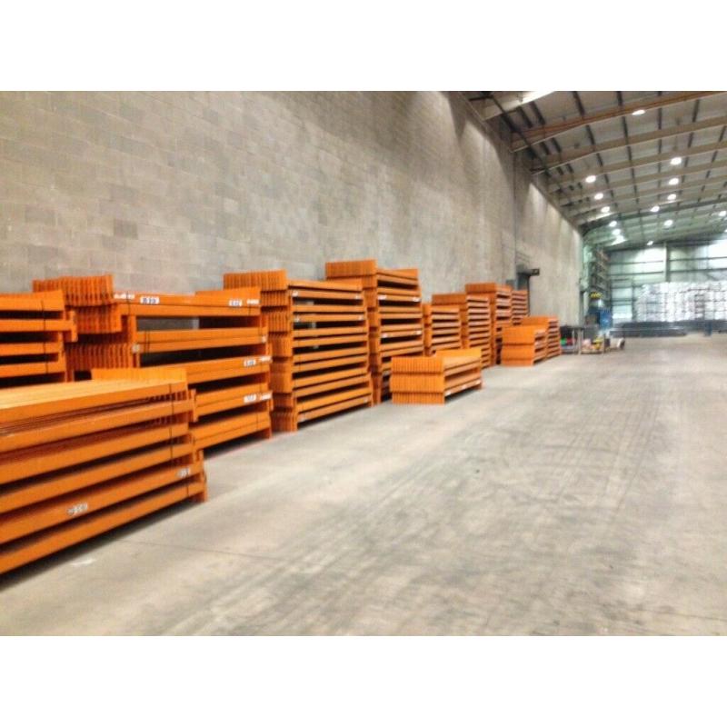 JOB LOT industrial pallet racking 6m high ( storage , shelving )