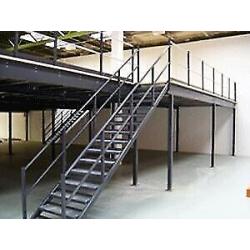 MEZZANINE FLOOR 17M X 8M WITH STAIRS DISMANTLED READY TO GO( STORAGE , PALLET RACKING )