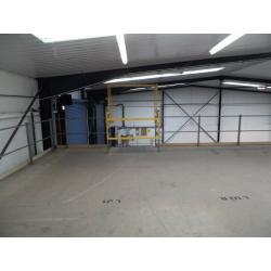 MEZZANINE FLOOR 17M X 8M WITH STAIRS DISMANTLED READY TO GO( STORAGE , PALLET RACKING )