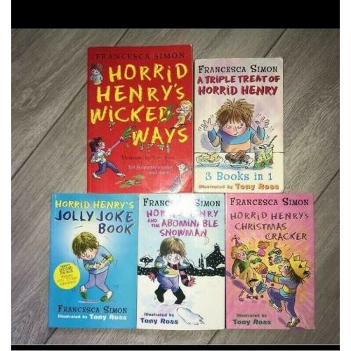Horrid Henry book bundle- Christmas