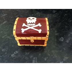 Ceramic Pirate Chest Jewellery Box