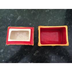 Ceramic Pirate Chest Jewellery Box