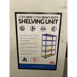 New heavy duty shelving 150X30X70 or 180x40x90