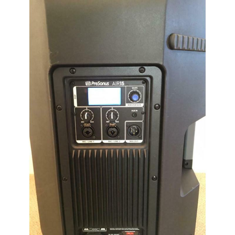 Presonus Air 15 Active PA Speaker - Used for one performance - Quality Brand
