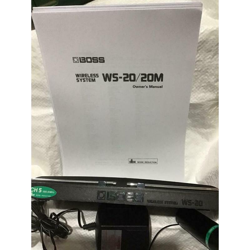 Roland boss wireless system