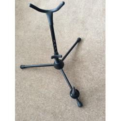 Tenor sax gig bag and stand