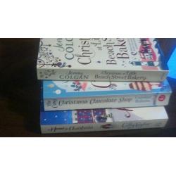 3 Christmas paperback books