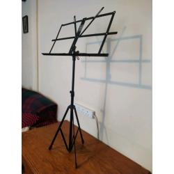 Black music stands - ?5 each