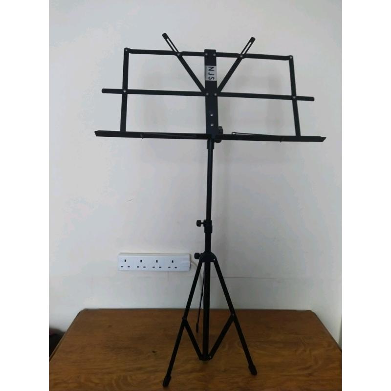 Black music stands - ?5 each