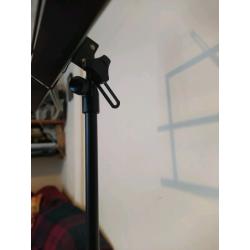 Black music stands - ?5 each