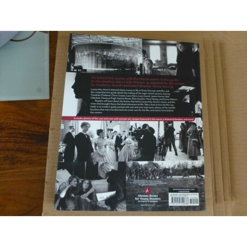 Little Women the official movie companion book ? unwanted gift -Brand new never opened