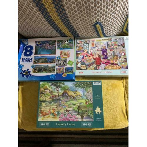 Family/adult jigsaws bundle